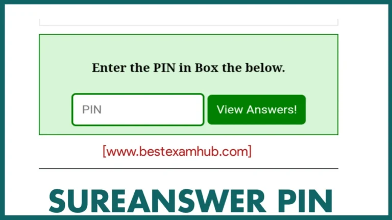 Sure Answer PIN